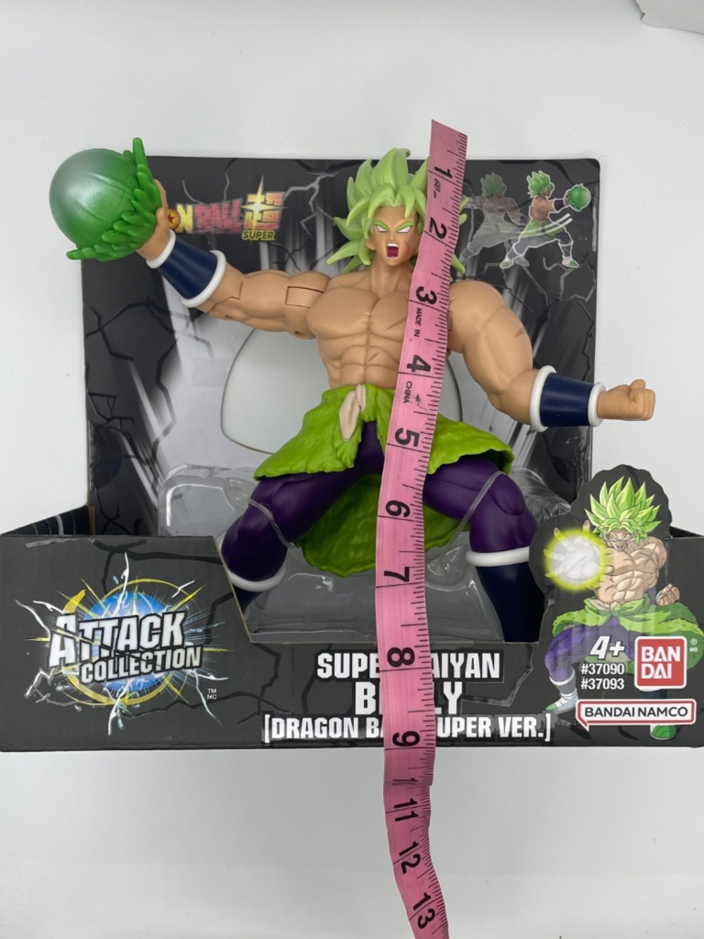 Dragon Ball super Saiyan Broly action figure Attack Collection - Picture 11 of 11